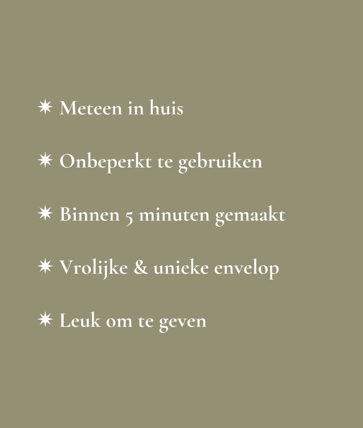 DIY Printbare envelop - Blaadjes