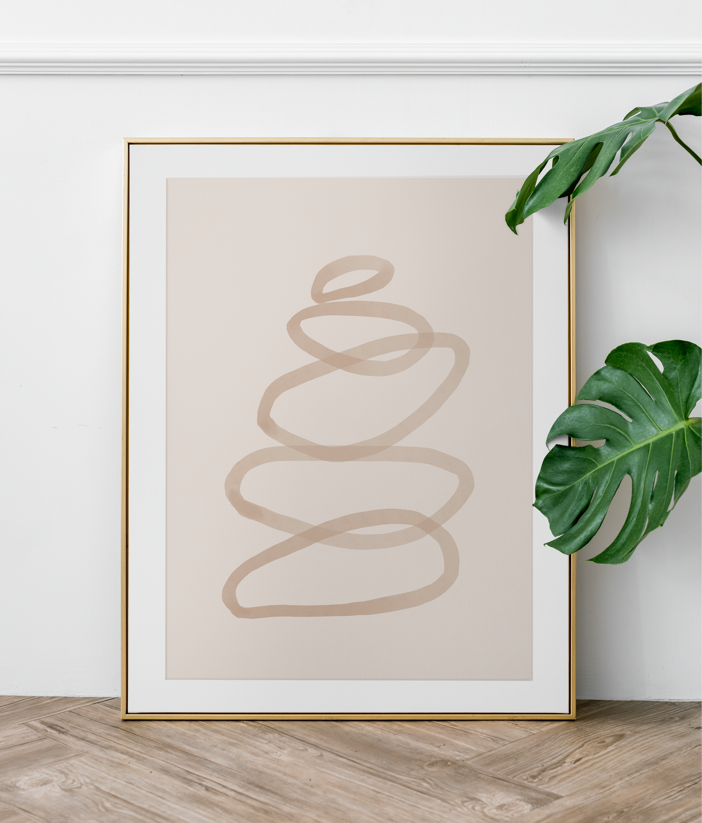 Steenman Minimalistisch - Regular Poster