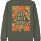 Sweater - Go outside bloemenpatroon