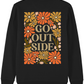 Sweater - Go outside bloemenpatroon