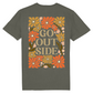 Shirt - Go Outside bloemenpatroon