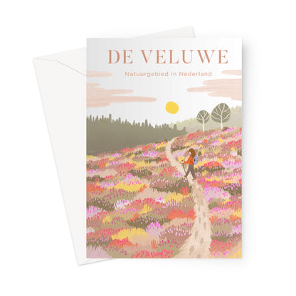 Veluwe - Gevouwen kaart